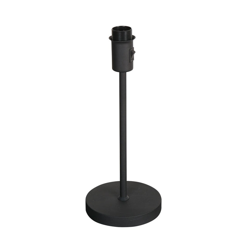Noor black table lamp