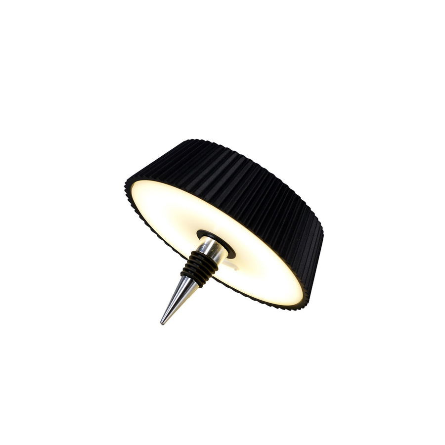 Lampe à poser extérieure LED Relax rechargeable, IP54, H 10,5 cm