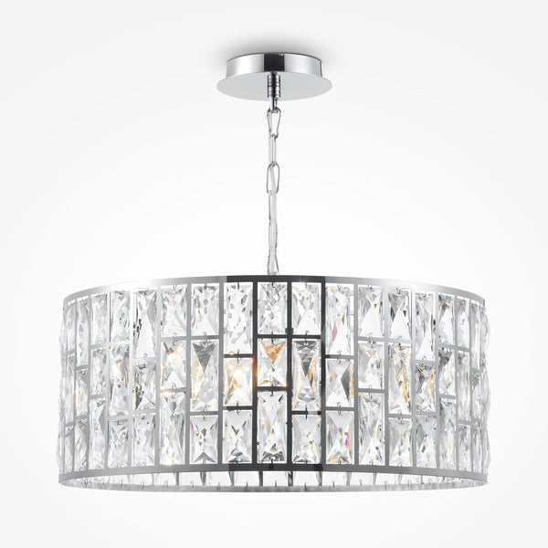 Gelid Silver pendant light