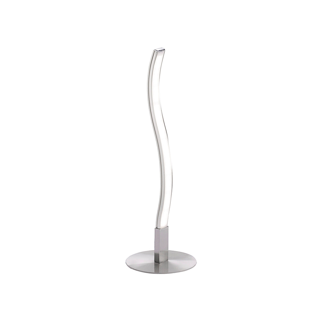 Lampe à poser Wave acier