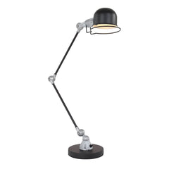 Davin black table lamp