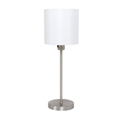 Noor silver table lamp