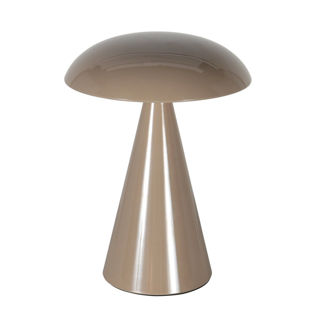 Mush table lamp brown