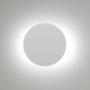 Applique murale LED Collide H2 en aluminium, blanc mat, Ø 33 cm, 3000 K