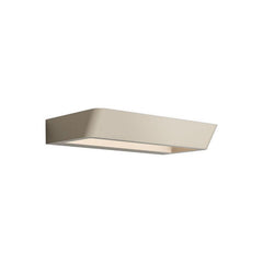 Applique murale LED Belvedere W2 en aluminium, bronze, hauteur 4,5 cm, 3000 K