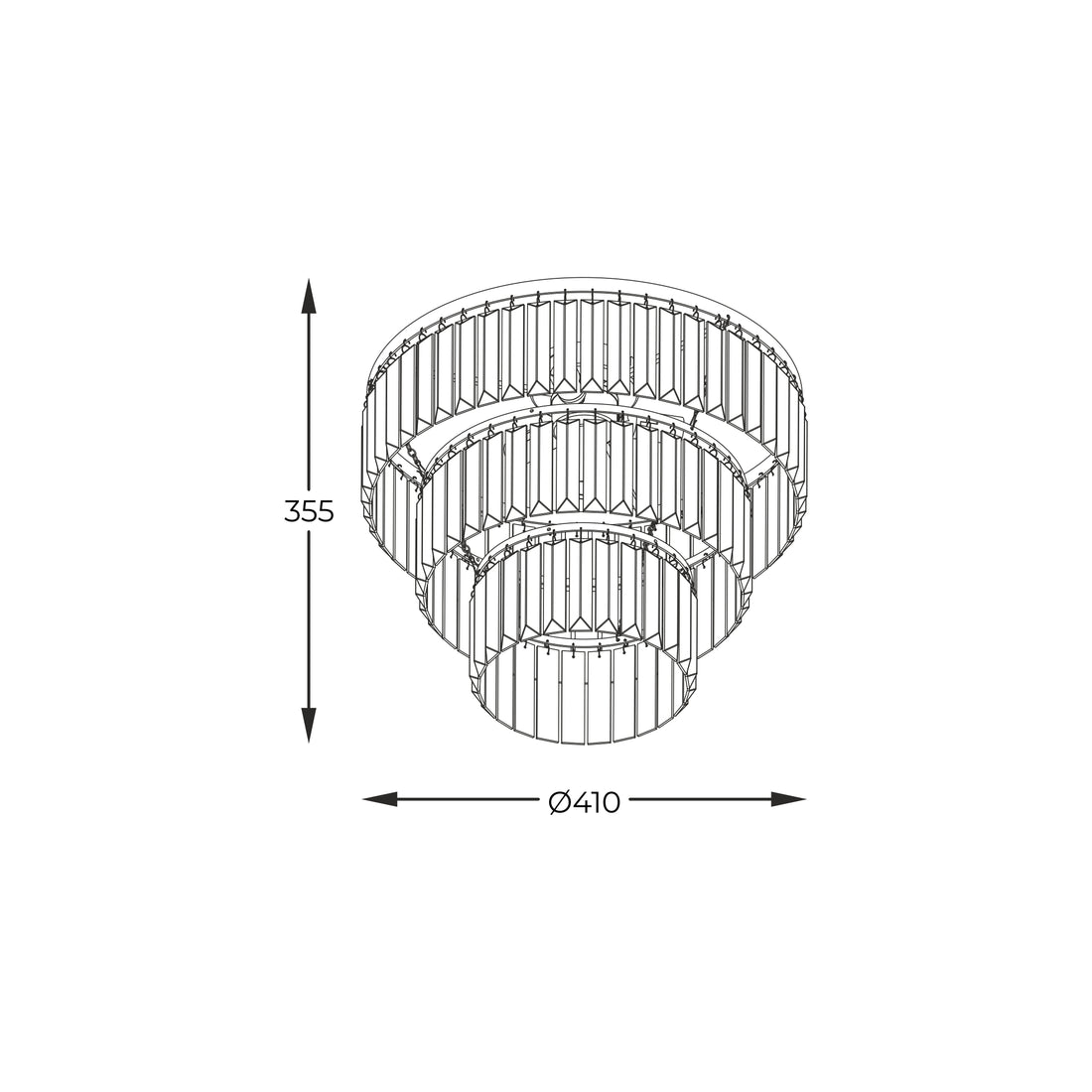 Luminaire plafonnier | Tifanny