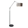 Prestige Chic Black-White Floor Lamp