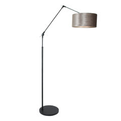 Prestige Chic Black-White Floor Lamp