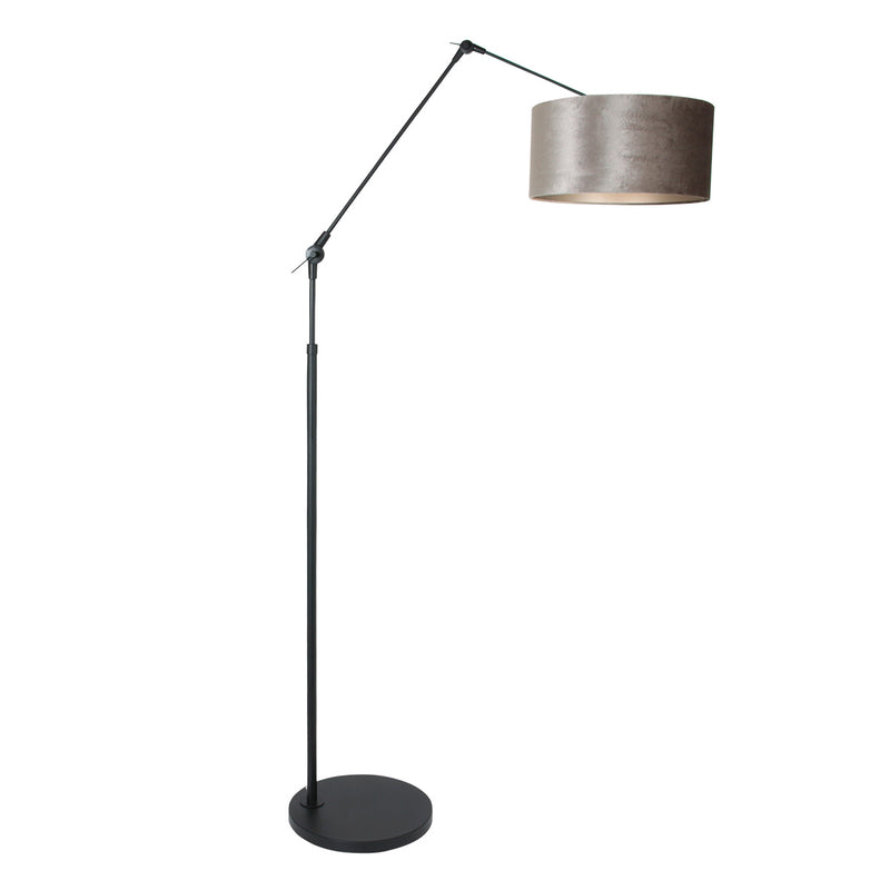 Prestige Chic Black-White Floor Lamp