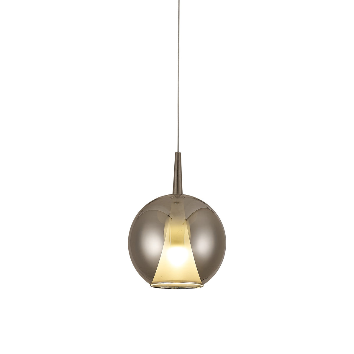 Suspension Elsa, verre, Ø 25 cm
