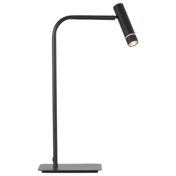 Volari black table lamp