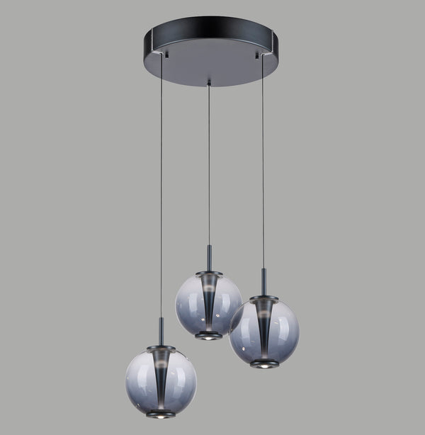 Suspension Pure E-Infinity grise, H 240 cm