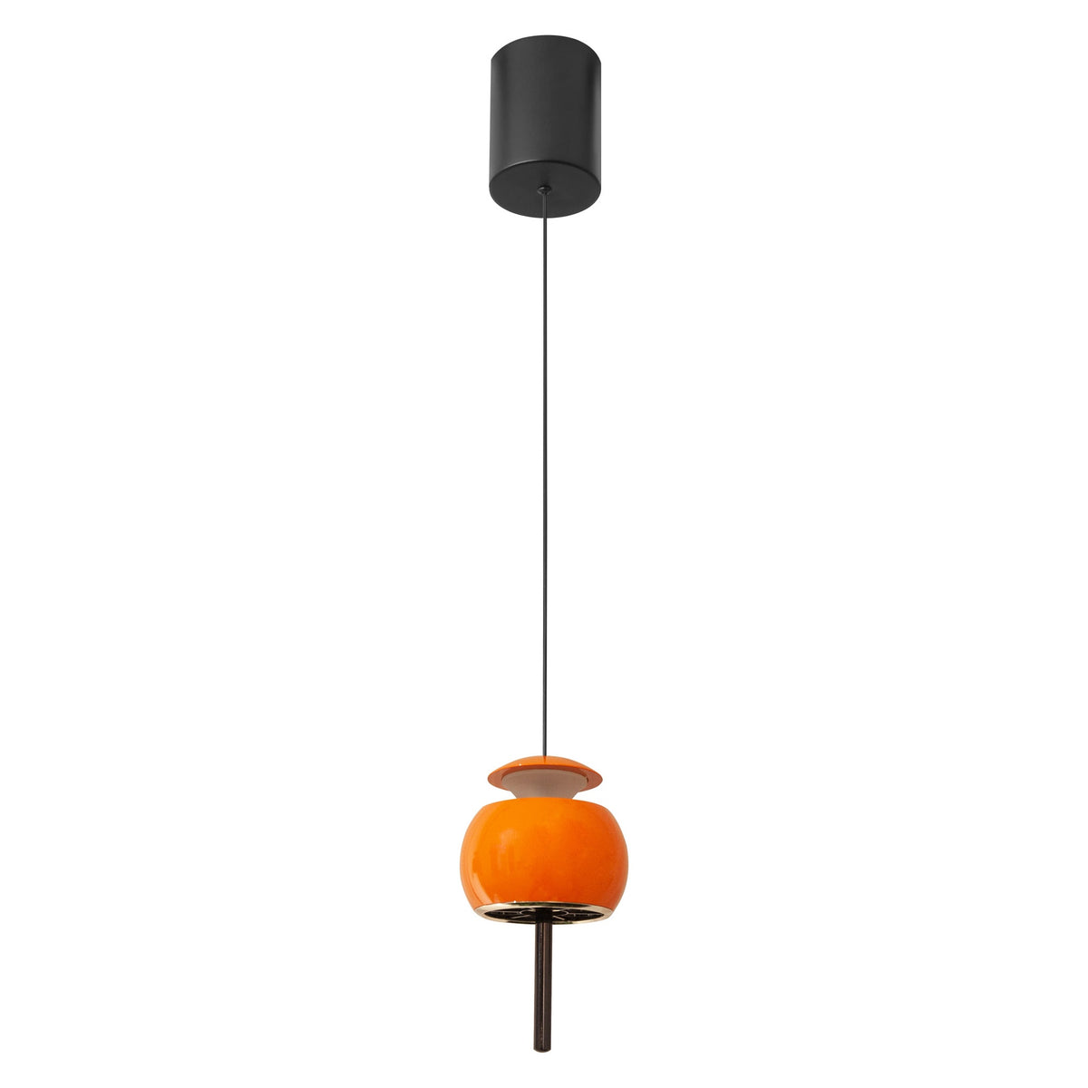 Suspension LED Roller, H 26 à 210 cm