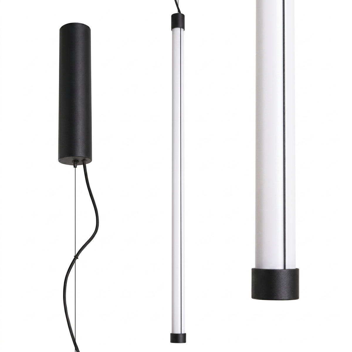 Suspension TRANG 75 LED 3000K Noir
