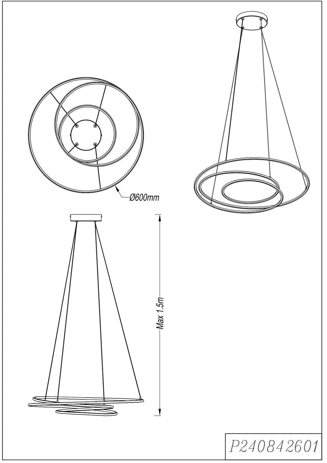 Suspension luminaire | Livdanisto