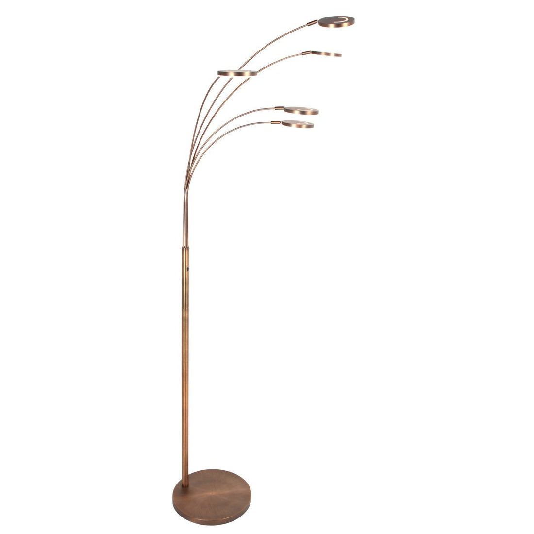 Lampadaire Soleil2 bronze, 5 lumières