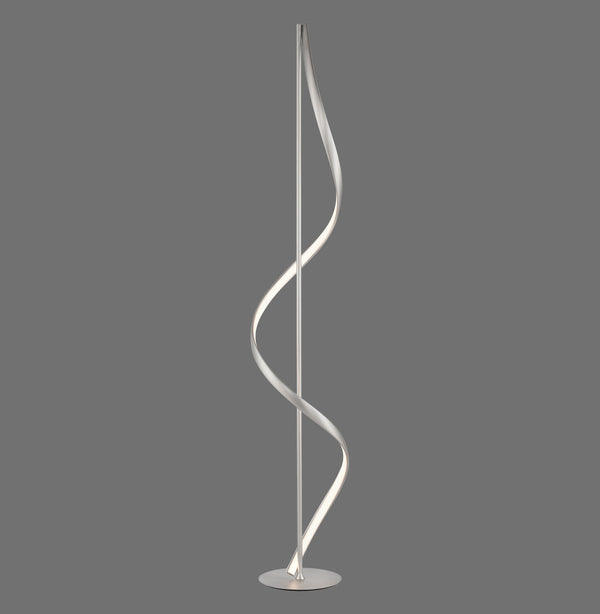 Lampadaire salon | Q-Swing Argenté