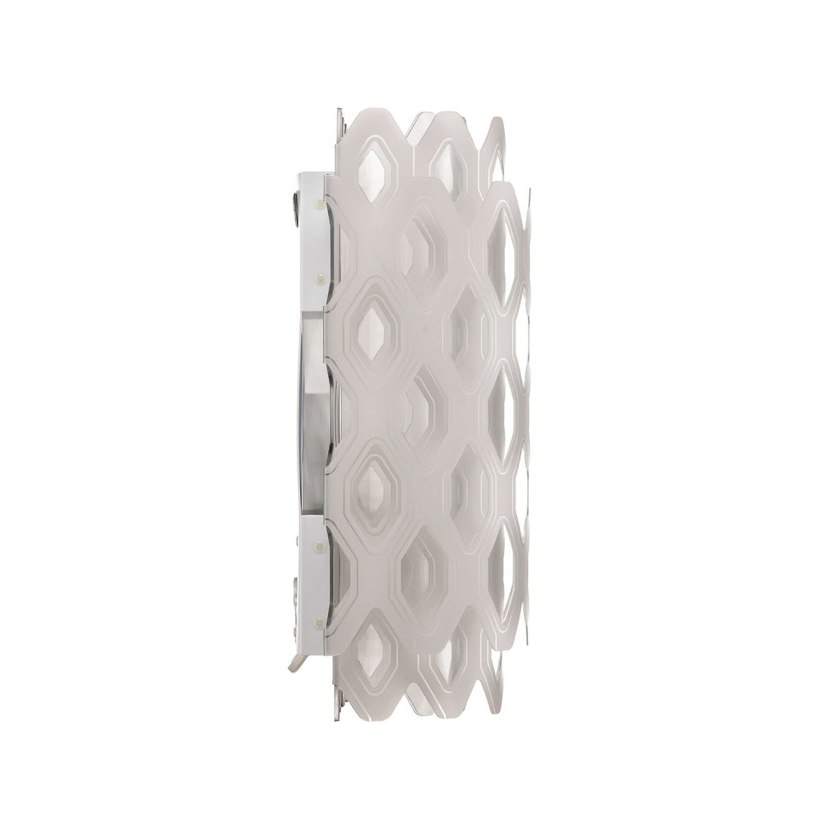 Applique murale Charlotte, blanc, hauteur 32 cm