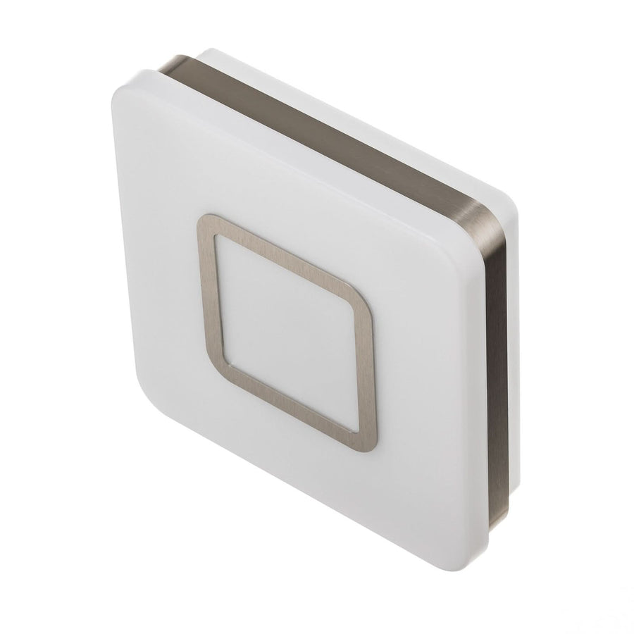 Applique murale LED RS M1 V2 en métal, blanc, hauteur 20 cm