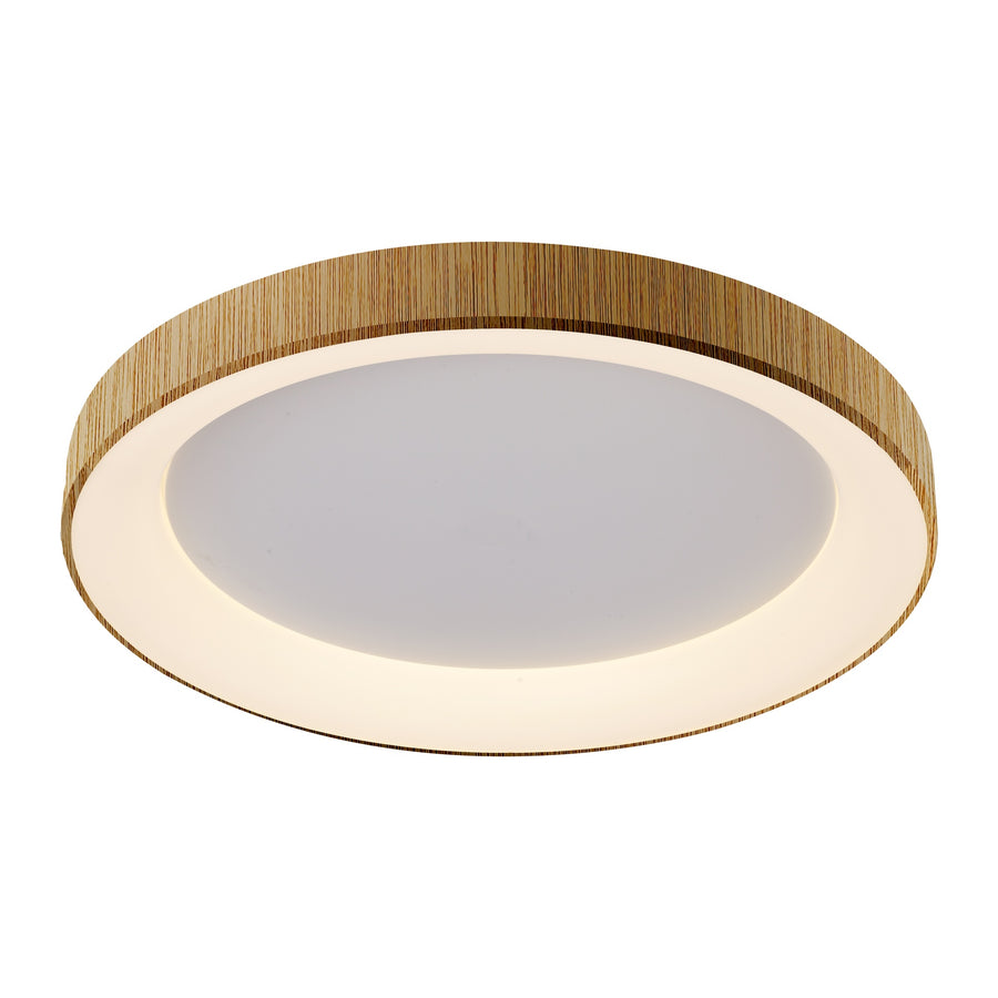 Plafonnier LED Niseko II avec télécommande, Ø 90 cm