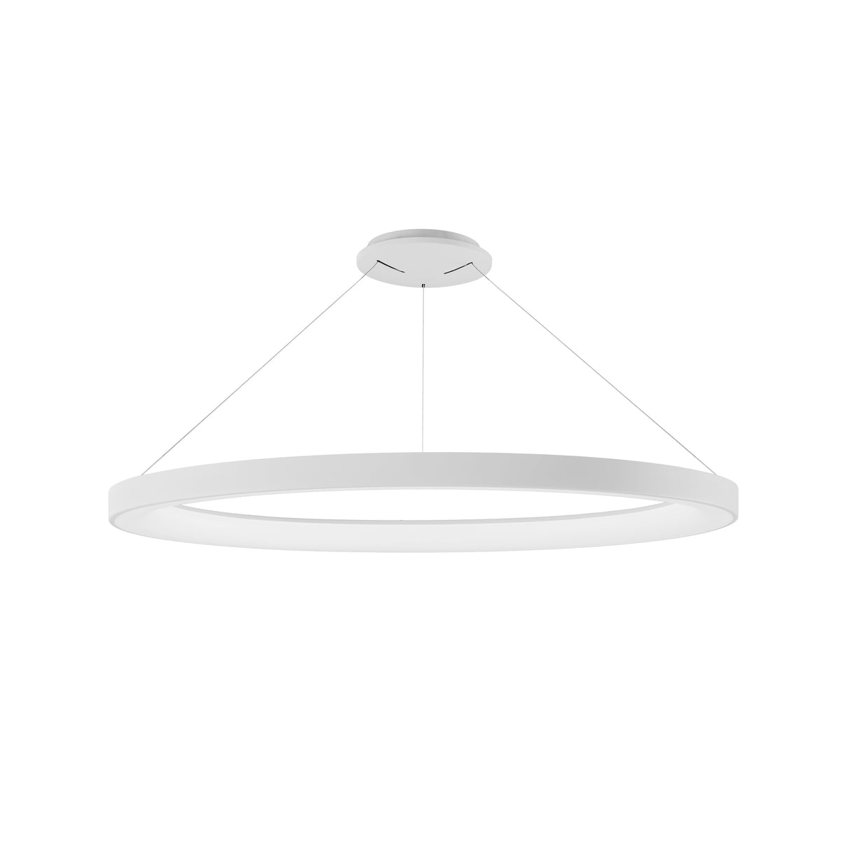 Suspension LED Niseko II avec télécommande, Ø 90 cm