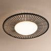 Aura black ceiling light