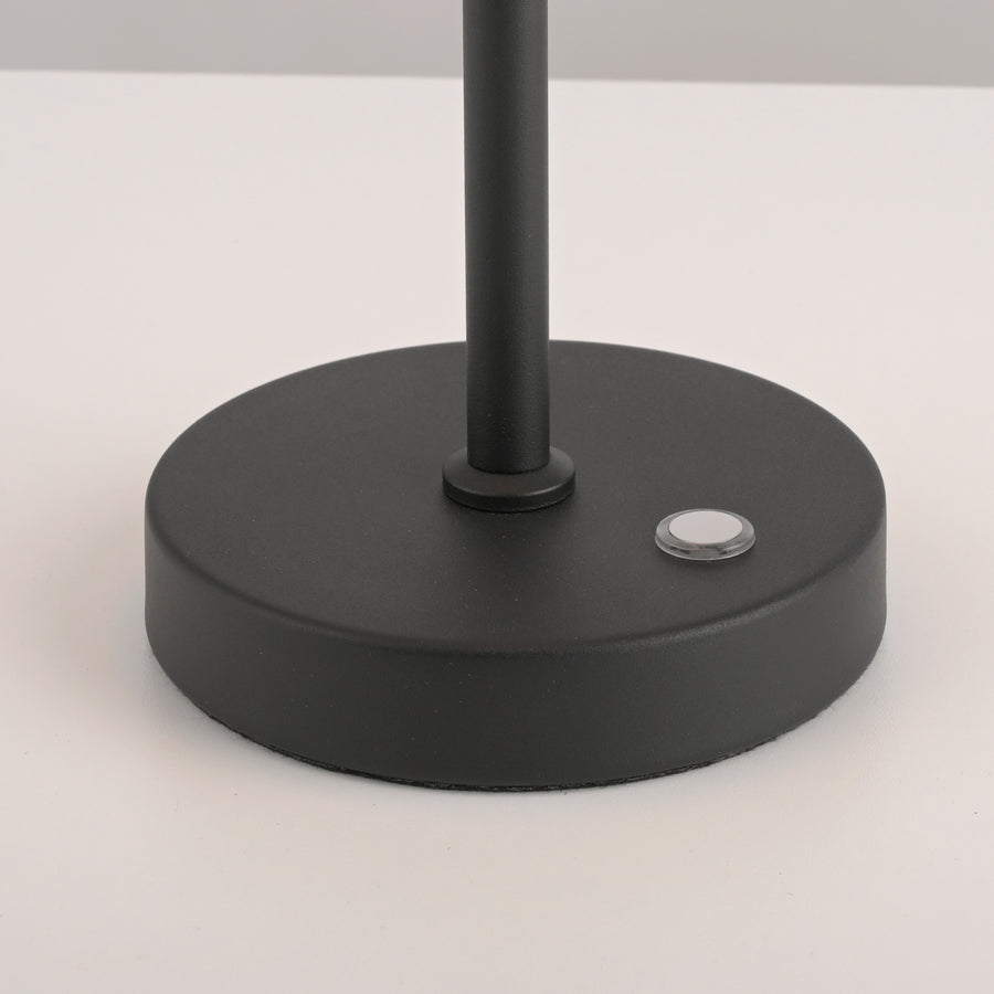 Lampe à poser Pure Falling Rings noire