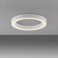 Plafonnier Pure Lines Round blanc, L 35 cm