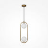 Gold Ring suspension light