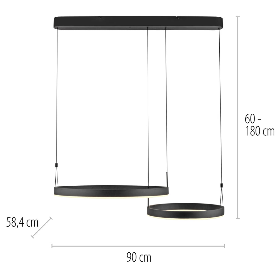 Suspension Esko noire