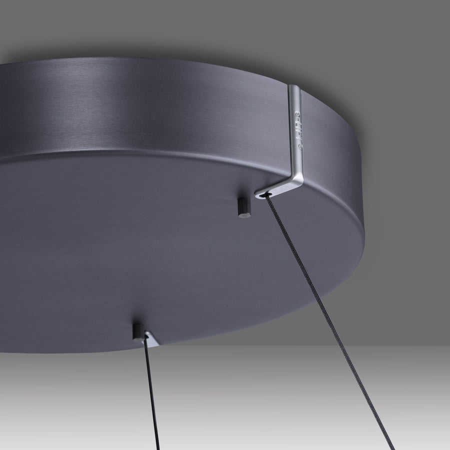 Suspension Pure E-Clipse grise, L 50 cm