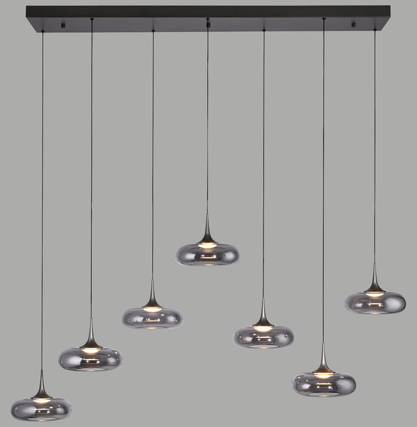 Suspension Posh grise (15695-15)