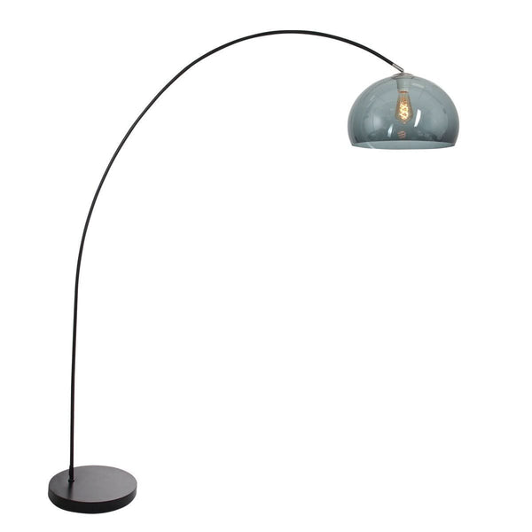 Solva black floor lamp