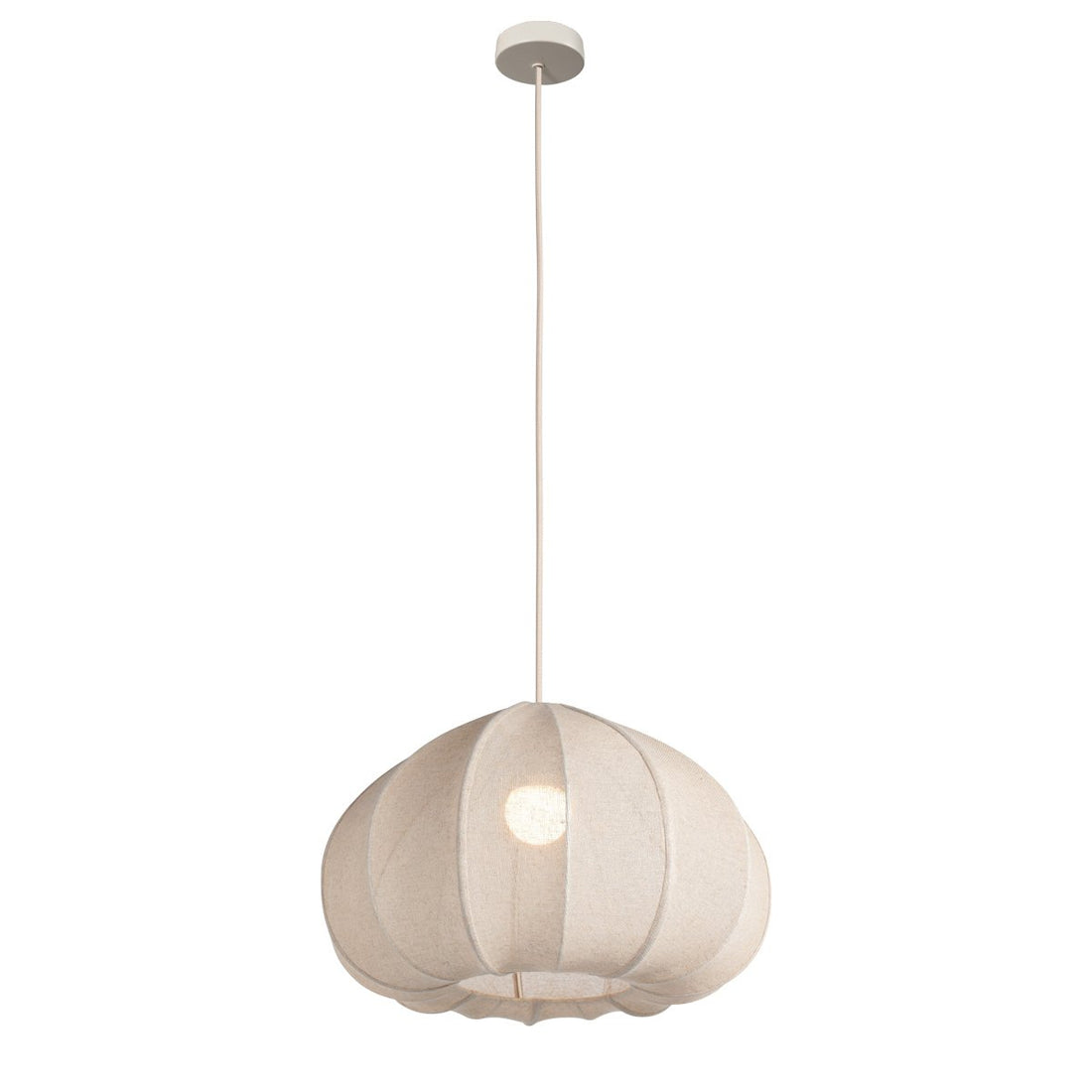 Suspension luminaire Twiggy crème, 38 cm, réf. 4996CR