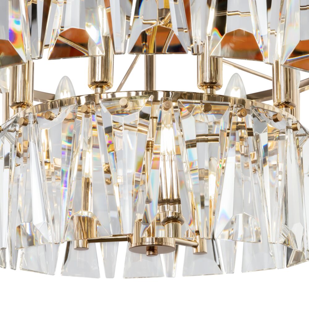 Puntes Gold pendant light