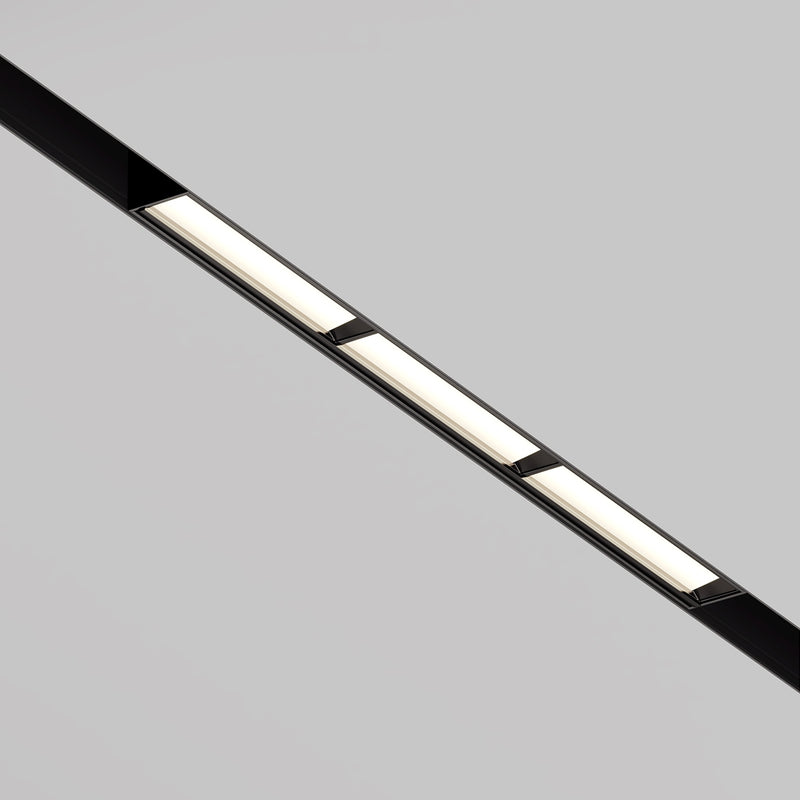 Black spotlight wall light