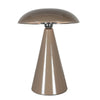 Mush table lamp brown