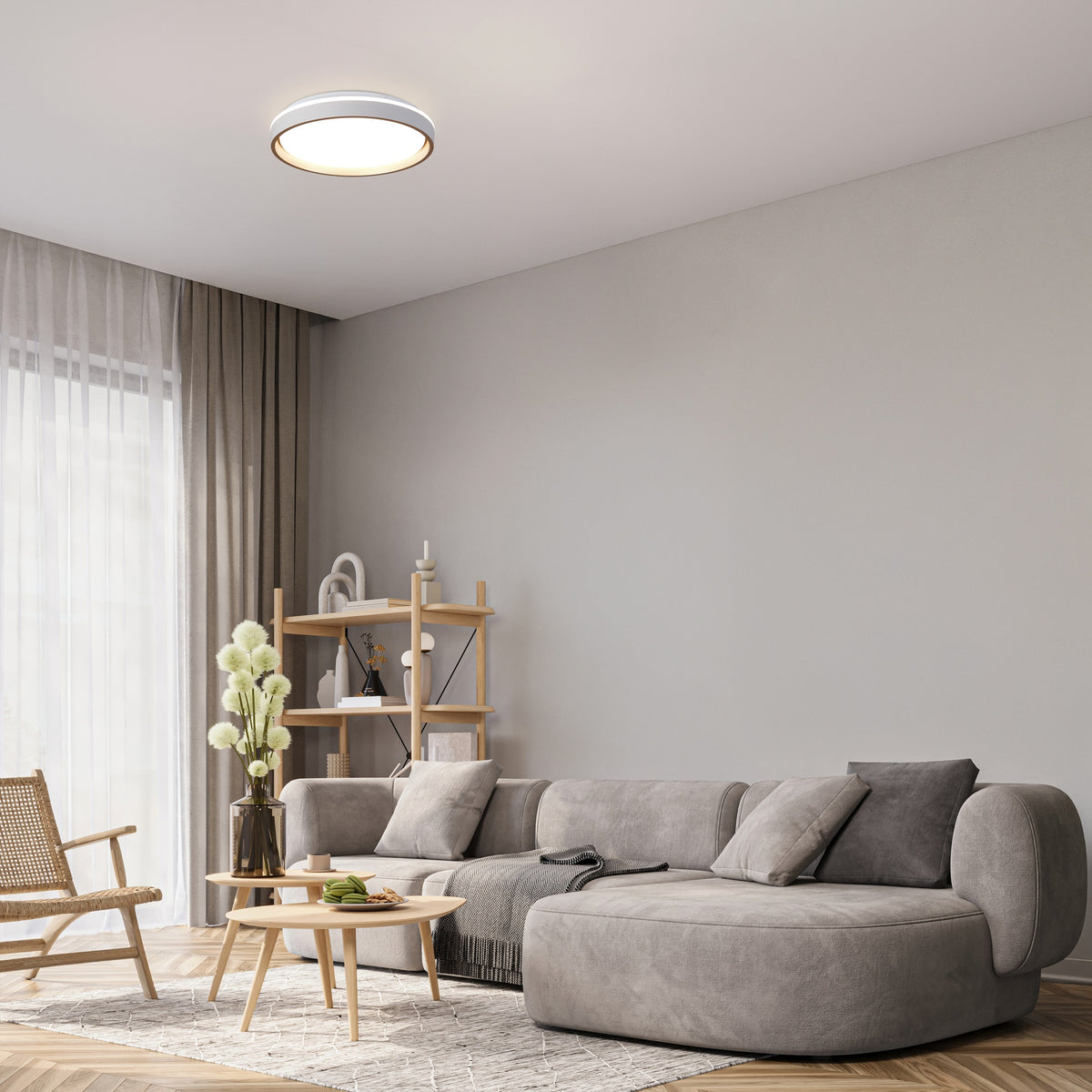 Plafonnier LED Verona avec télécommande