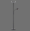 Lampadaire salon | Hans L 190 cm