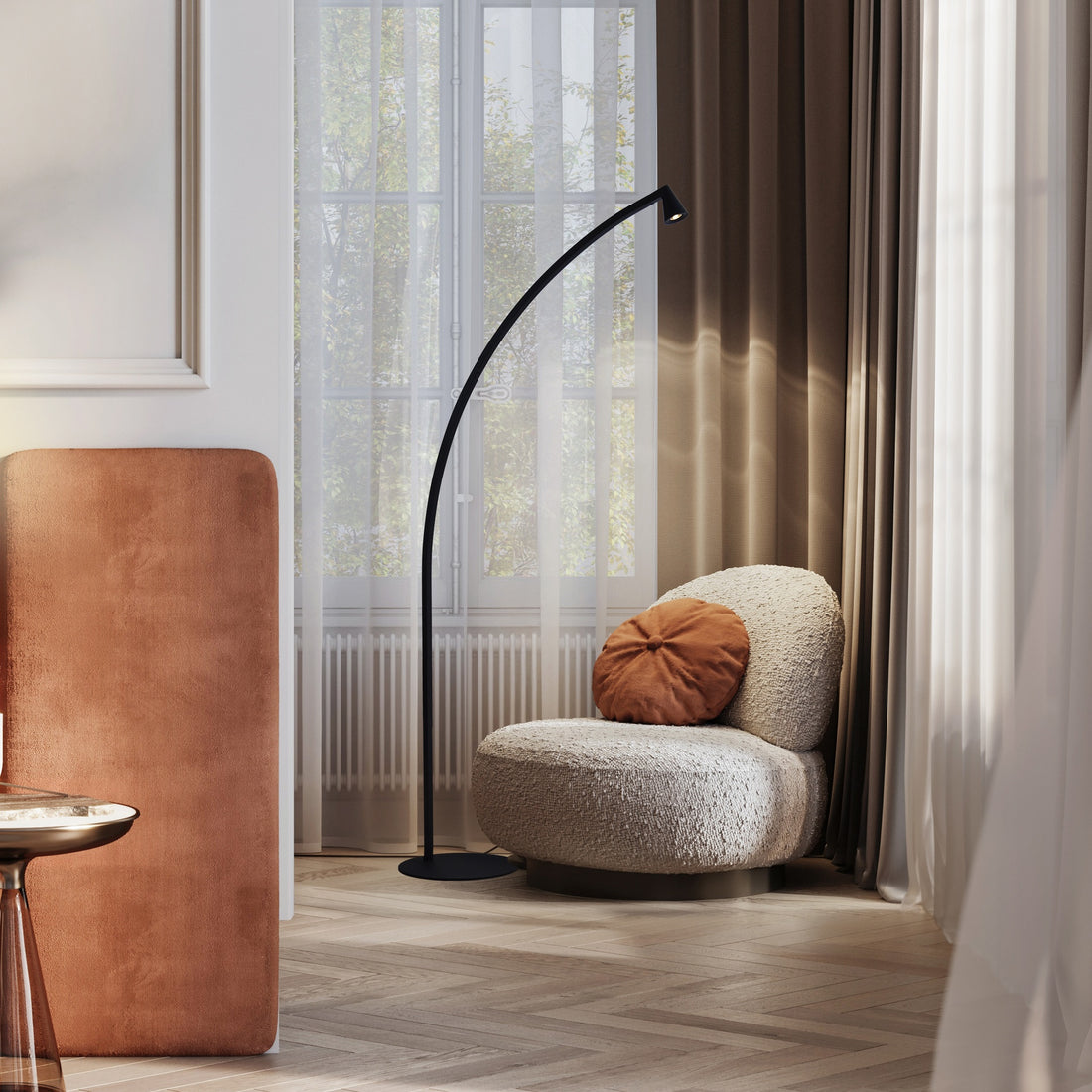 Lampadaire salon | Africa Noir