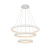 Suspension LED Flats grand modèle blanche