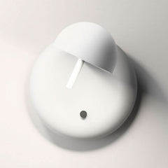 Applique murale LED Pin 1675 en aluminium, blanc, hauteur 11 cm