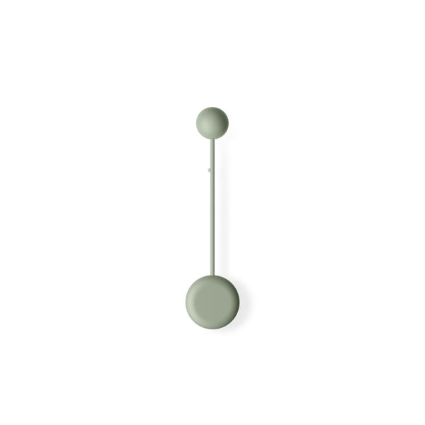 Applique murale LED Pin 1690 en aluminium, vert, hauteur 40 cm