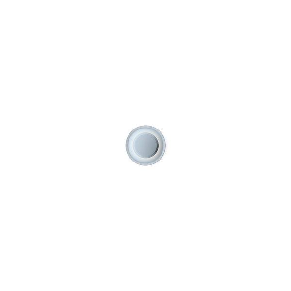 Applique murale LED Top en aluminium, bleu, Ø 17 cm