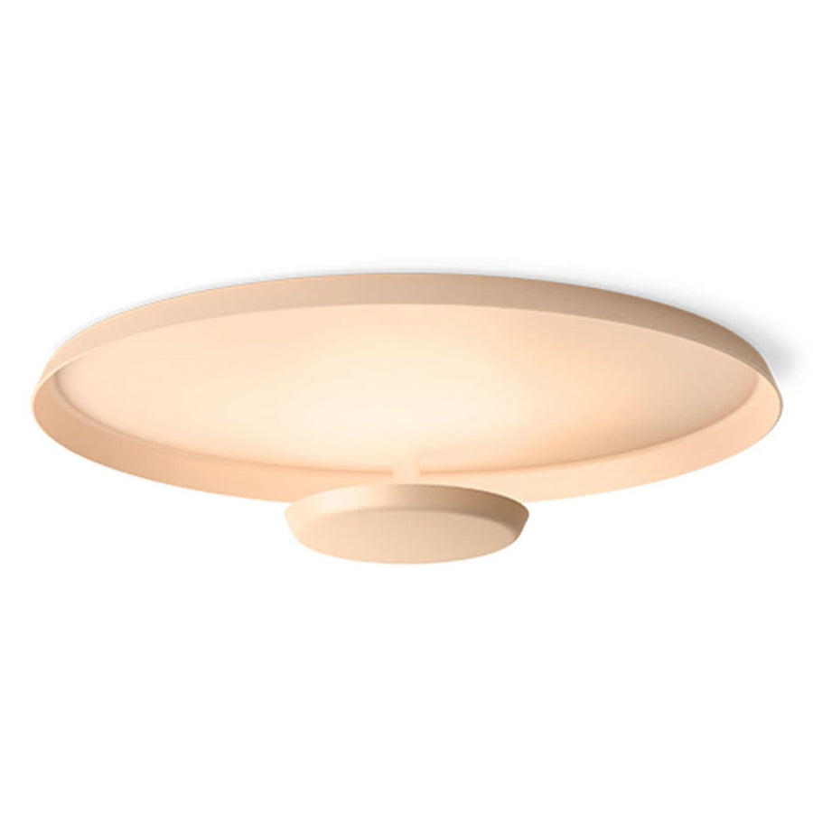 Applique murale LED Top en aluminium, rose, Ø 40 cm
