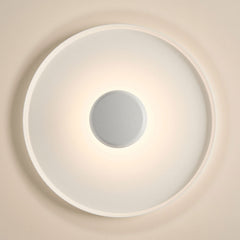 Applique murale LED Top en aluminium, blanc, Ø 60 cm