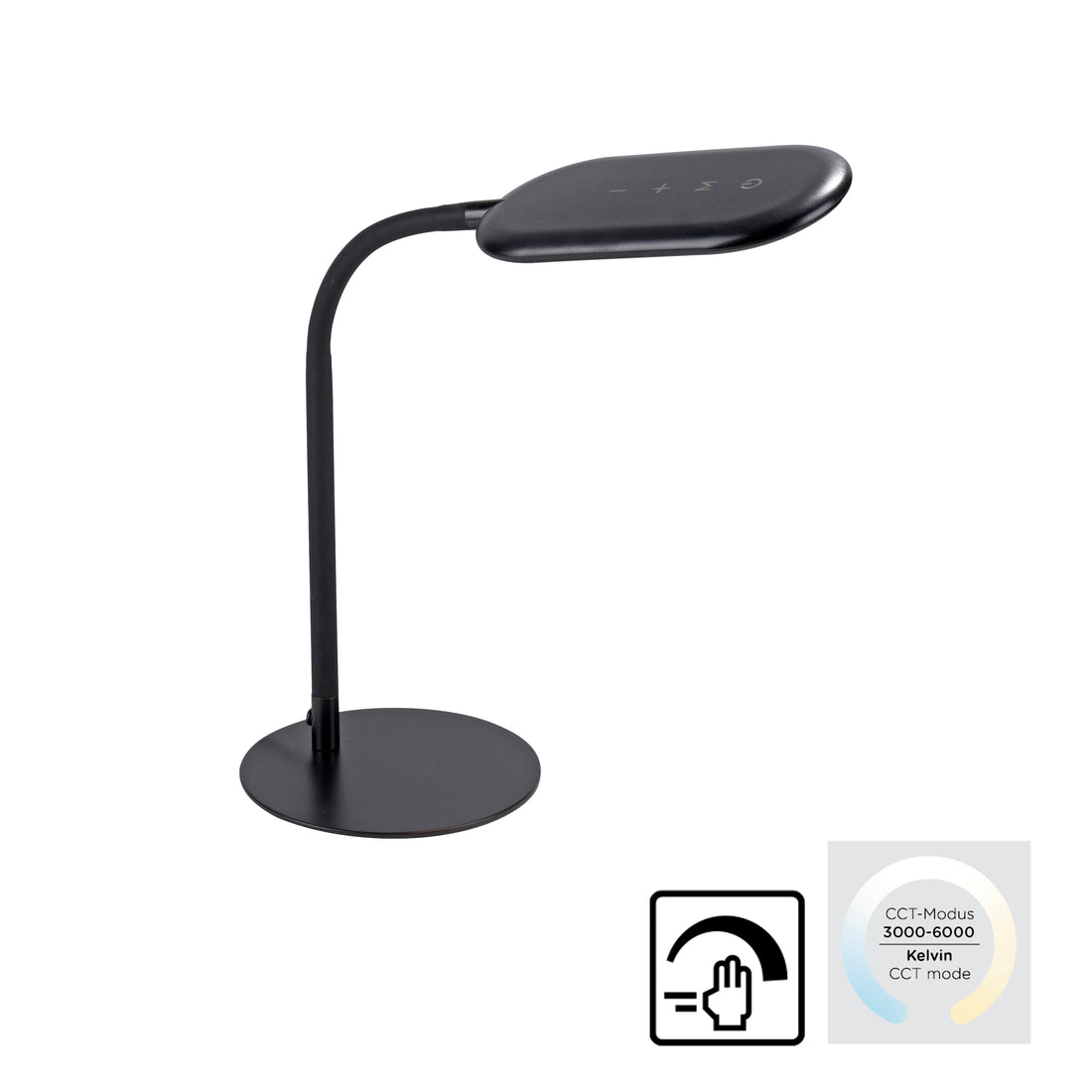 Lampe à poser Kelly noire