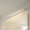Applique murale LED Jora en aluminium, blanc, hauteur 4 cm, IP44