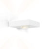 Applique murale LED Leens 2.0 en aluminium, blanc, hauteur 3 cm