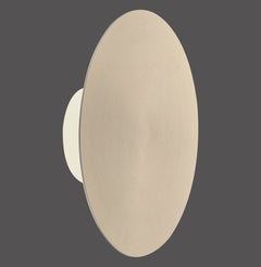 Applique murale sans fil Puntua laiton mat, H 25 cm